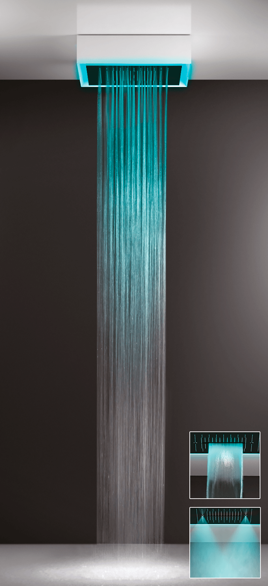 Gessi Showerhead 57511 in Matte White