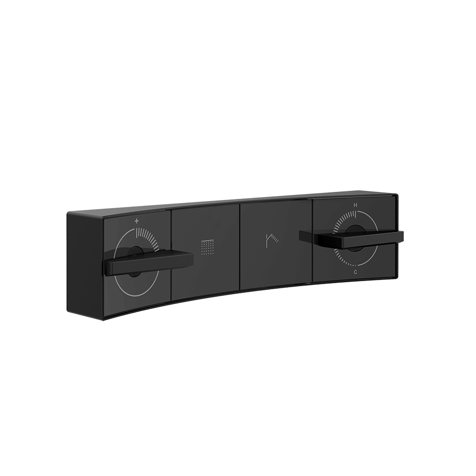 Gessi Shower Mixer 57514 in Matte Black