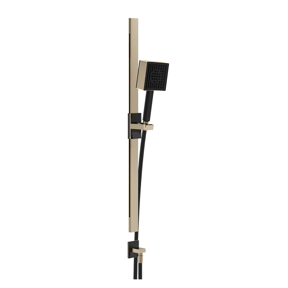 Gessi Sliding Rail 57542 in Finox Brushed Nickel