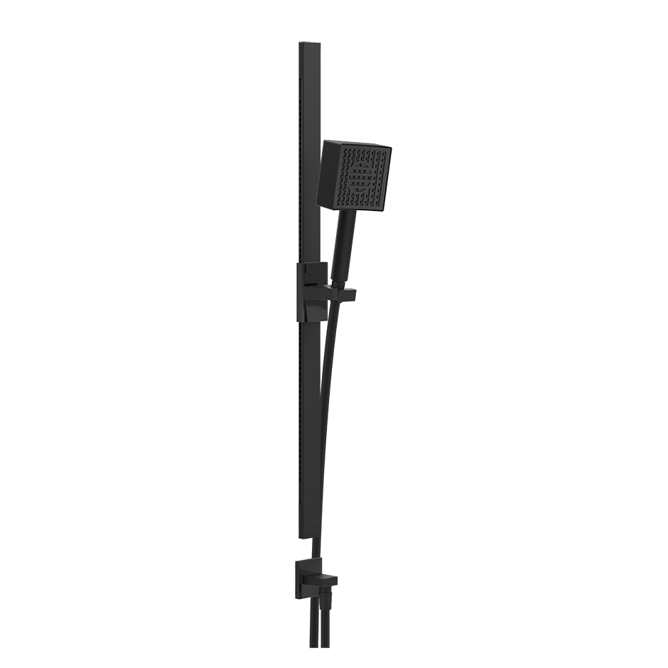 Gessi Sliding Rail 57542 in Matte Black