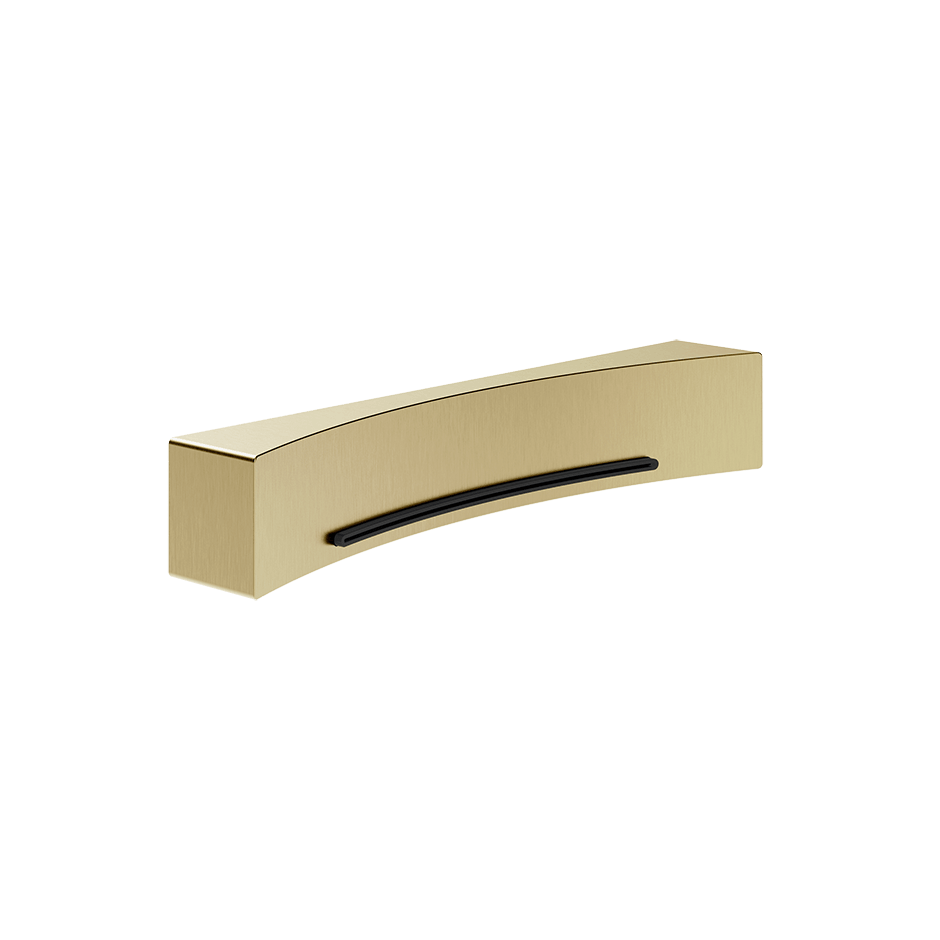Gessi Shower Spout 57595 in Brass Brushed Pvd