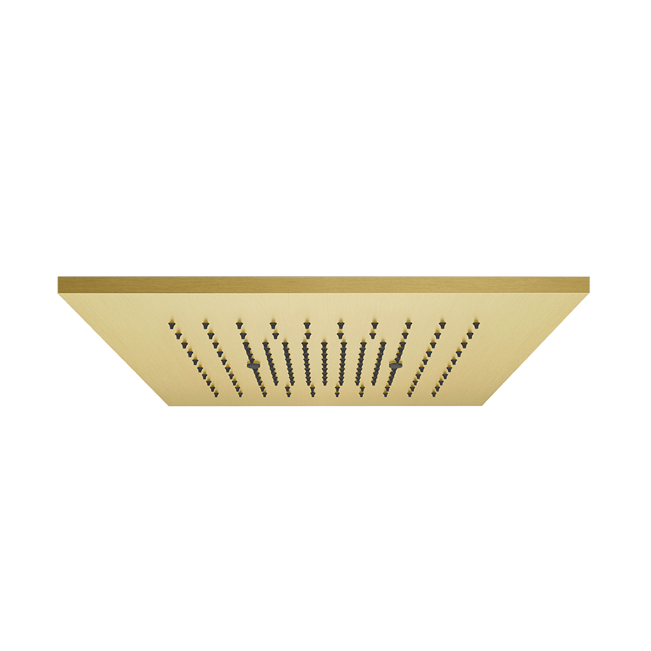 Gessi Showerhead 57871 in Gold Brushed Pvd