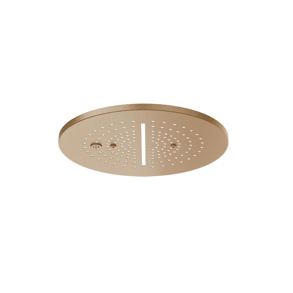 Gessi Showerhead 57873 in Warm Bronze Br. Pvd