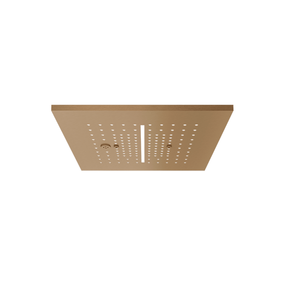 Gessi Showerhead 57875 in Warm Bronze Br. Pvd
