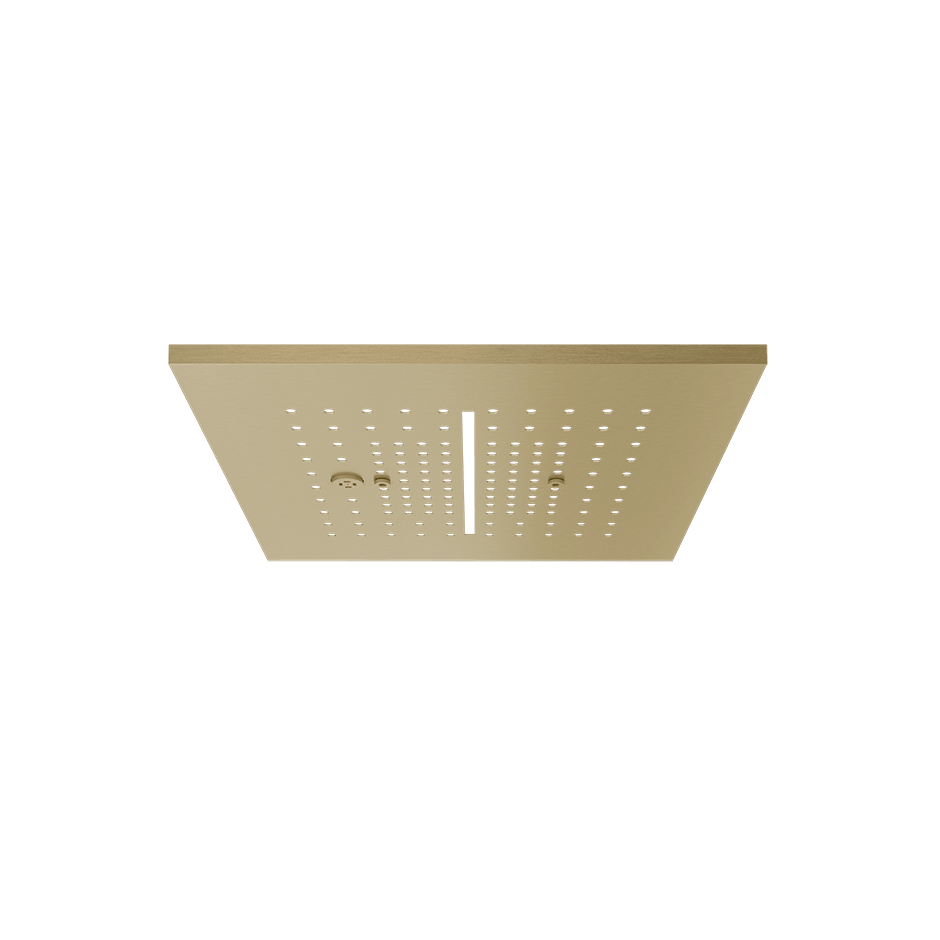 Gessi Showerhead 57875 in Brass Brushed Pvd