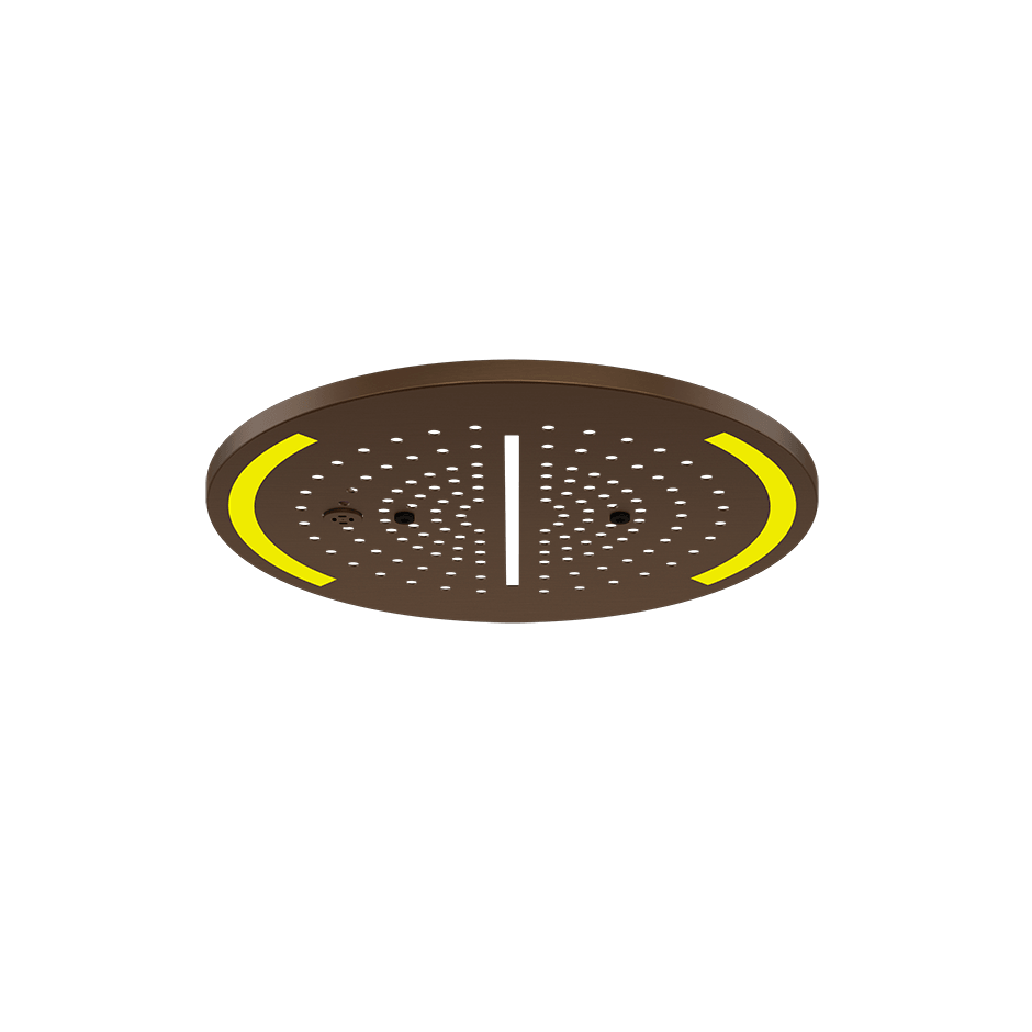 Gessi Showerhead 57878 in Dark Bronze