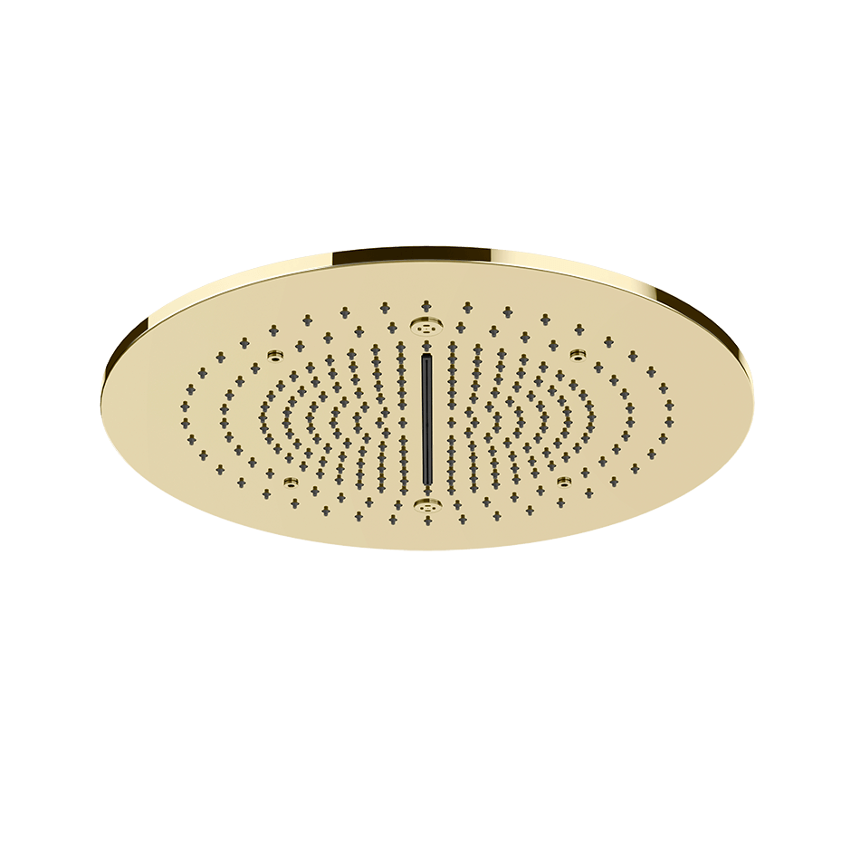 Gessi Showerhead 57975 in Brass Pvd