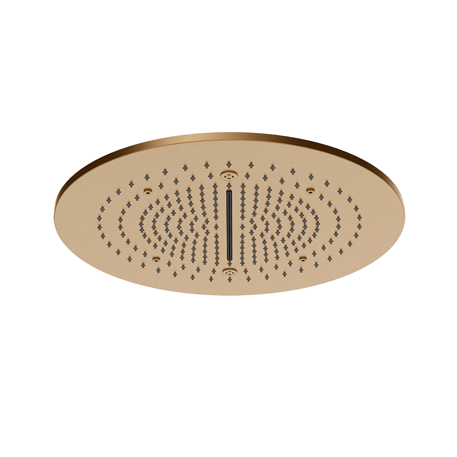 Gessi Showerhead 57975 in Warm Bronze Br. Pvd