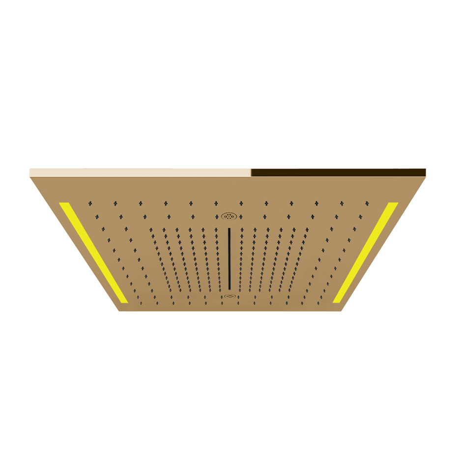 Gessi Showerhead 57977 in Warm Bronze Pvd