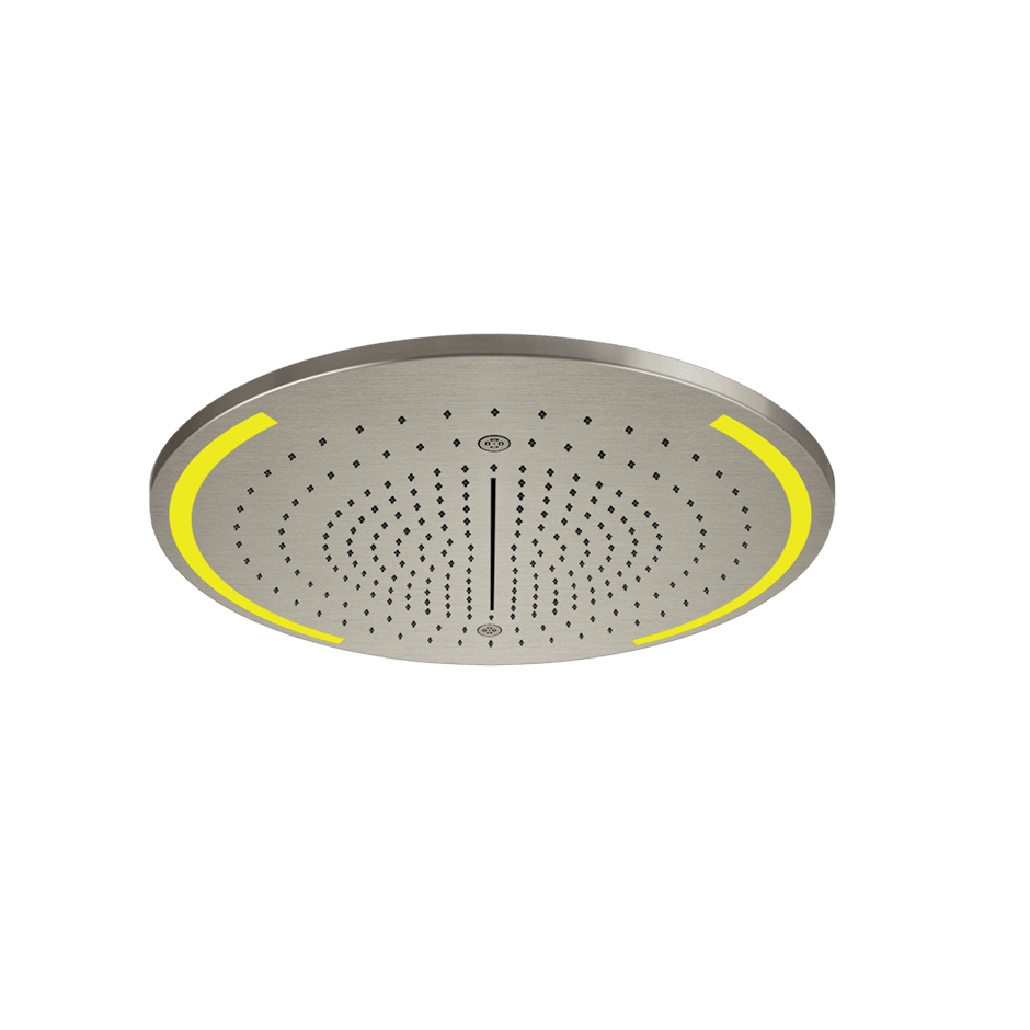 Gessi Showerhead 57980 in Steel Brushed