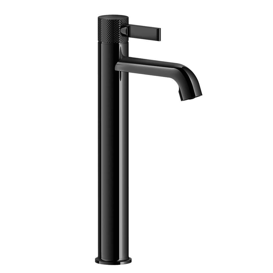 Gessi Washbasin Mixer 58004 in Black Metal Pvd