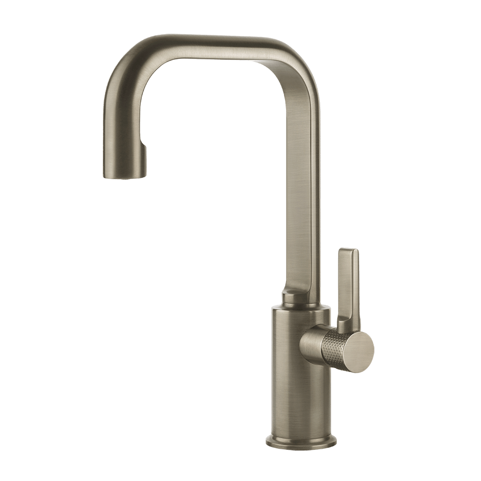 Gessi Washbasin Mixer 58006 in Finox Brushed Nickel