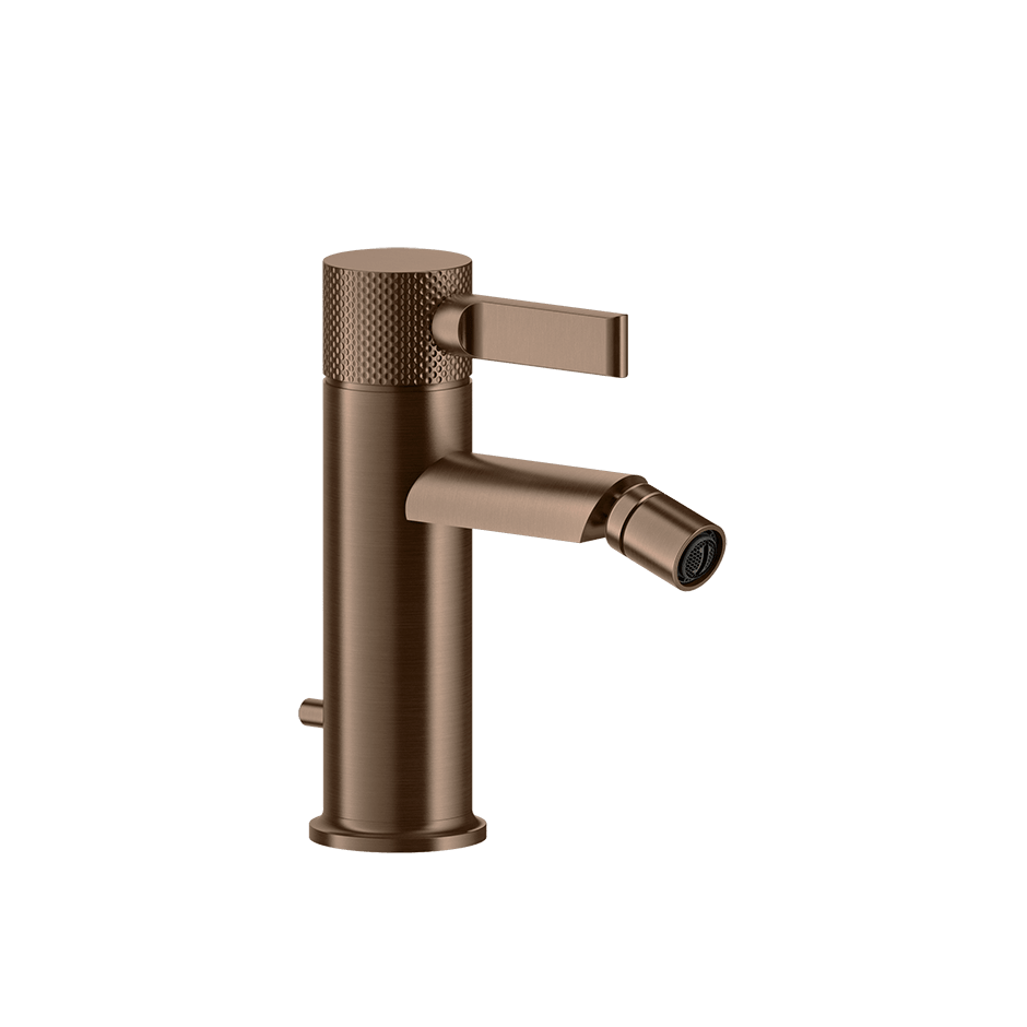 Gessi Bidet Mixer 58007 in Copper Brushed Pvd