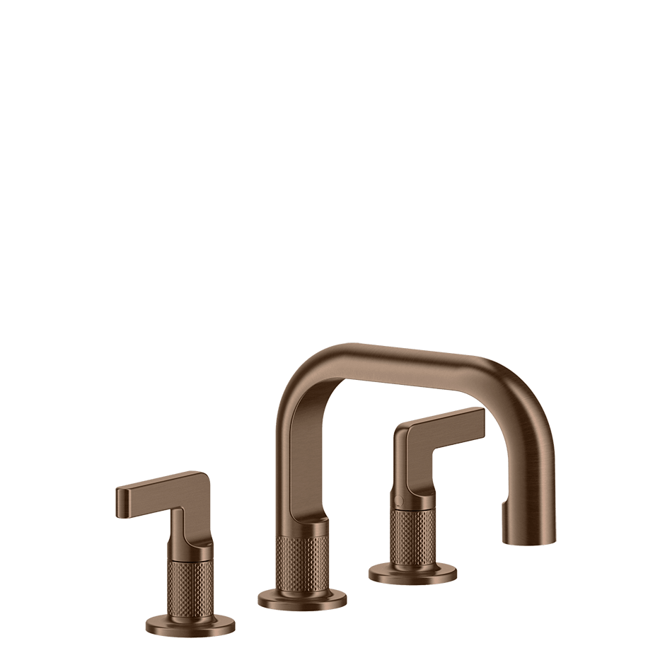 Gessi Washbasin Group 58012 in Copper Brushed Pvd