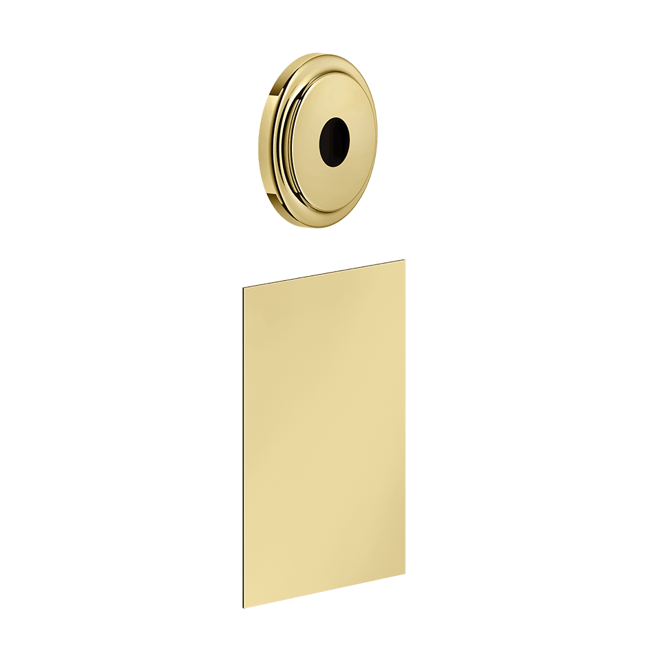 Gessi Electronic Mixer 58019 in Gold Pvd