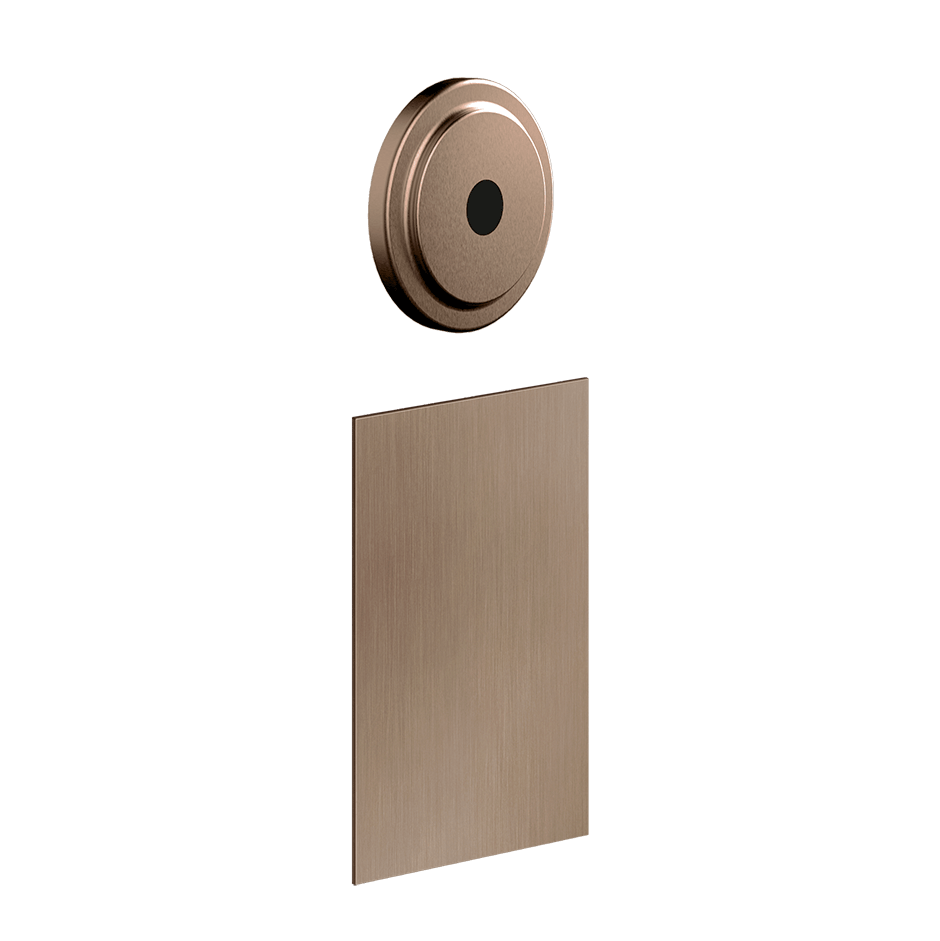 Gessi Electronic Mixer 58019 in Copper Brushed Pvd
