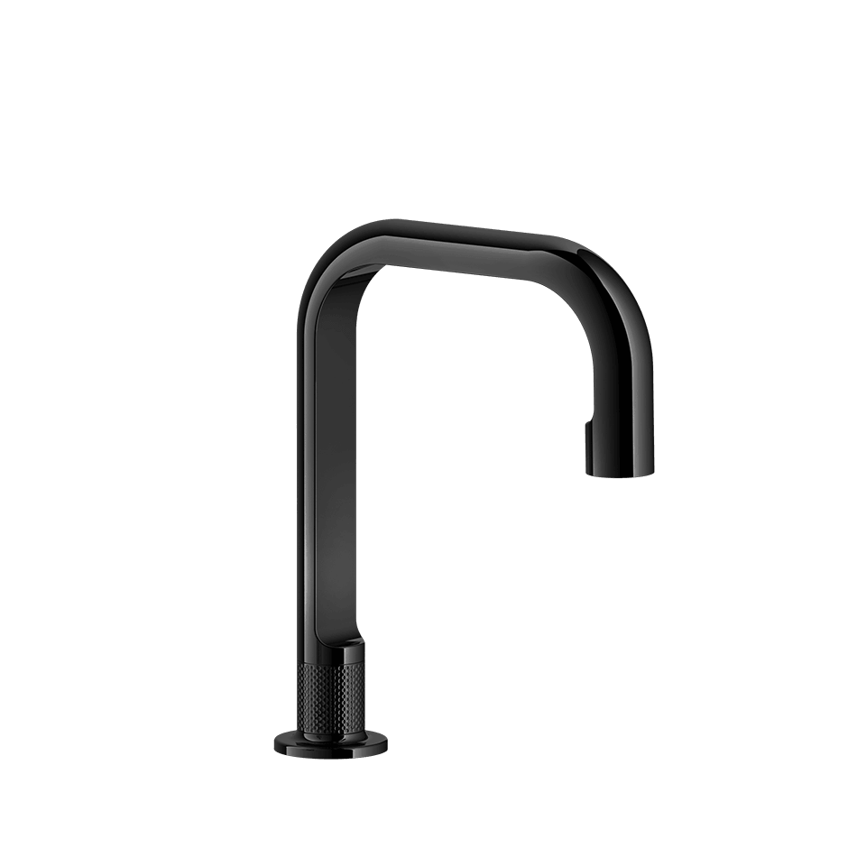 Gessi Electronic Mixer 58023 in Black Metal Pvd