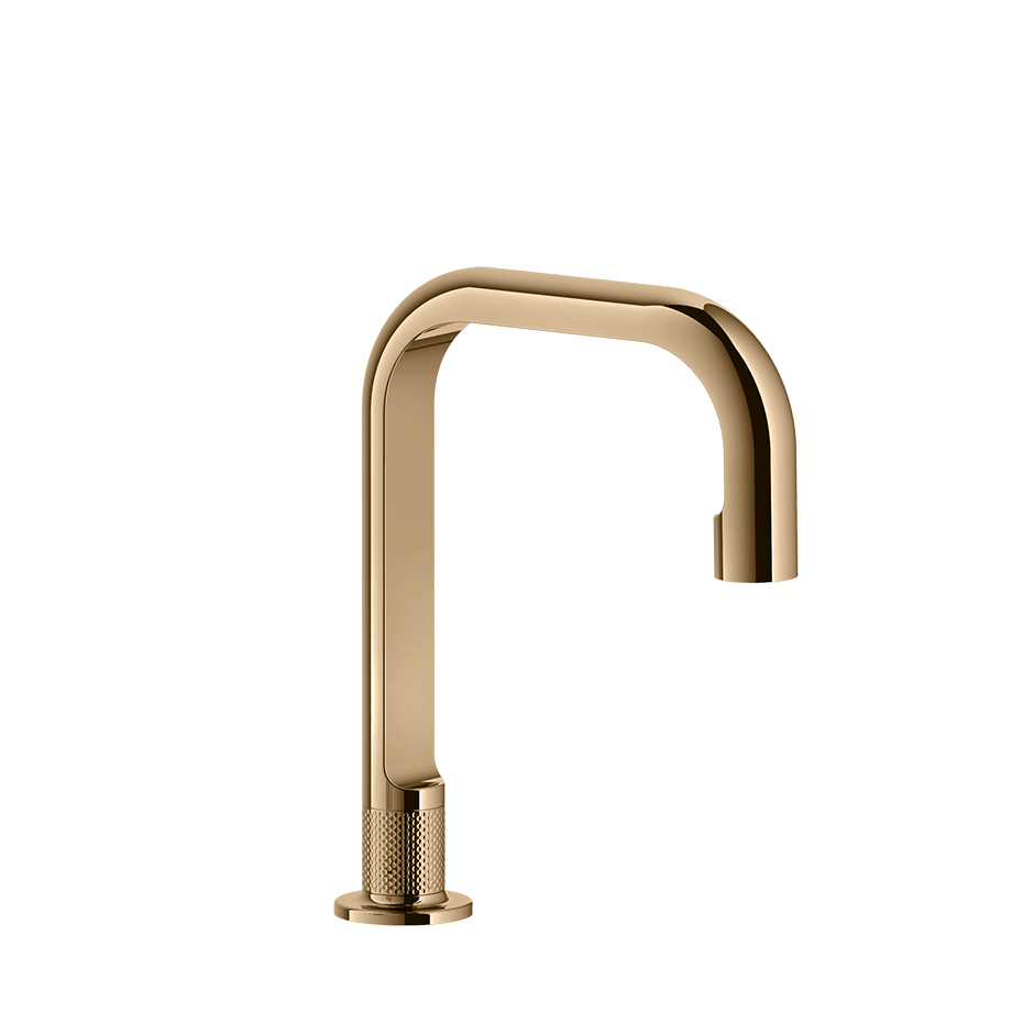 Gessi Electronic Mixer 58023 in Warm Bronze Pvd