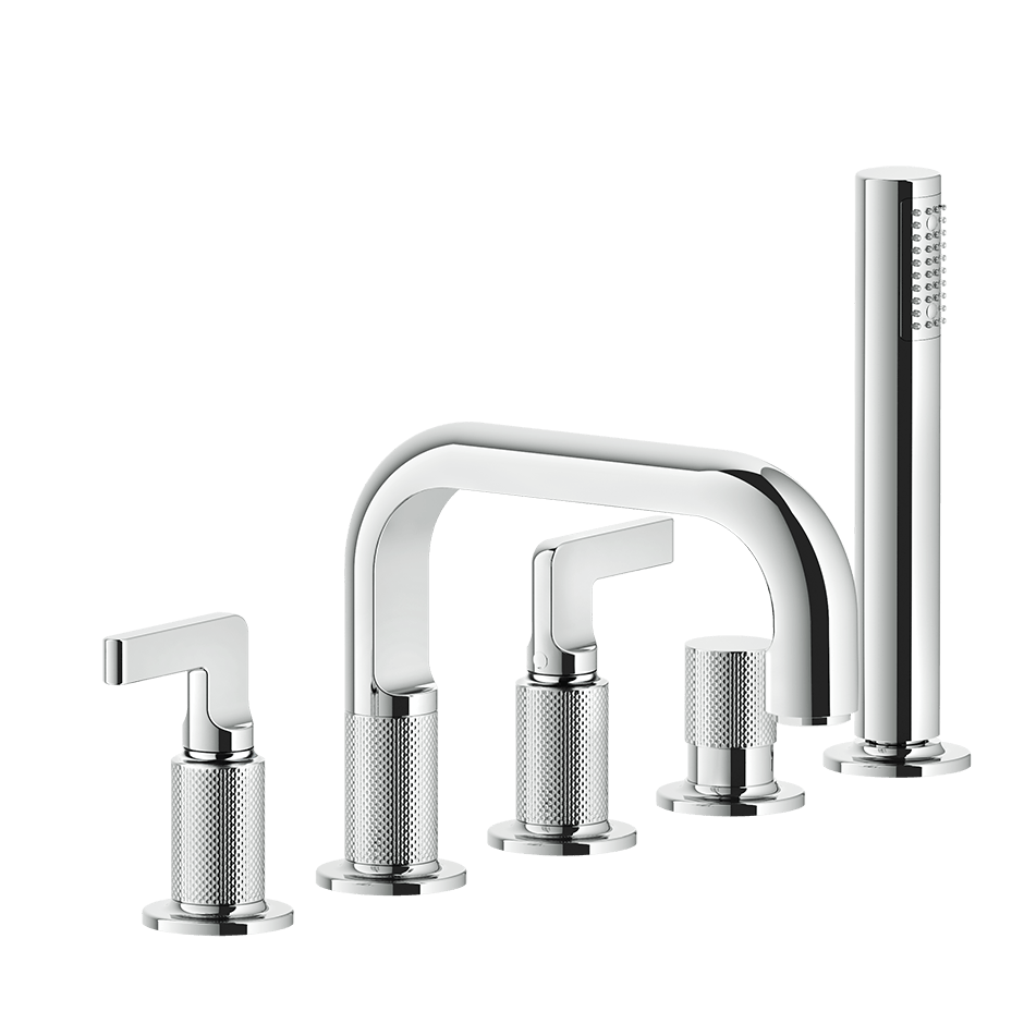 Gessi Bath Mixer 58040 in Chrome