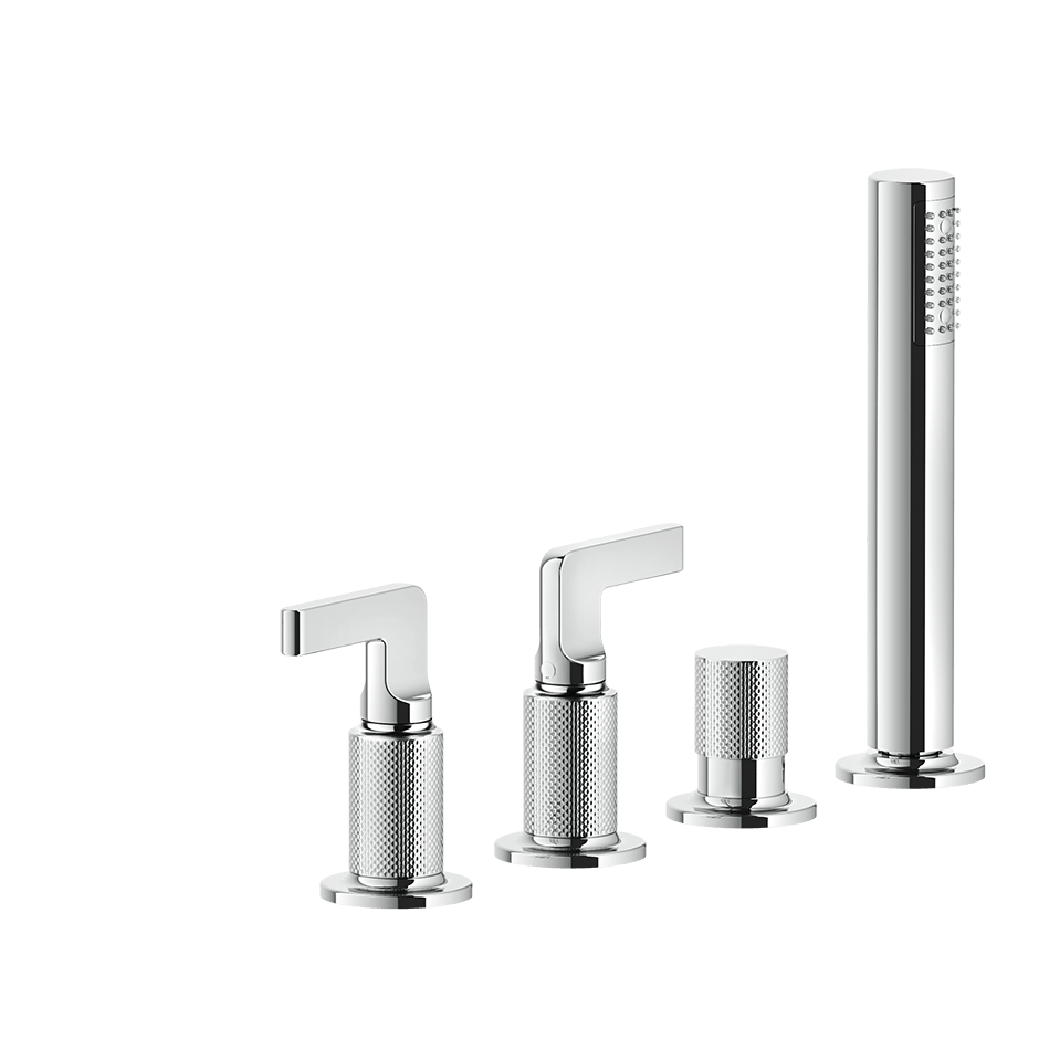 Gessi Bath Mixer 58043 in Chrome