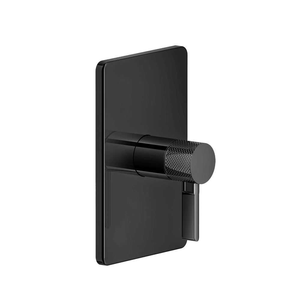Gessi Shower Mixer 58061 in Black Metal Pvd