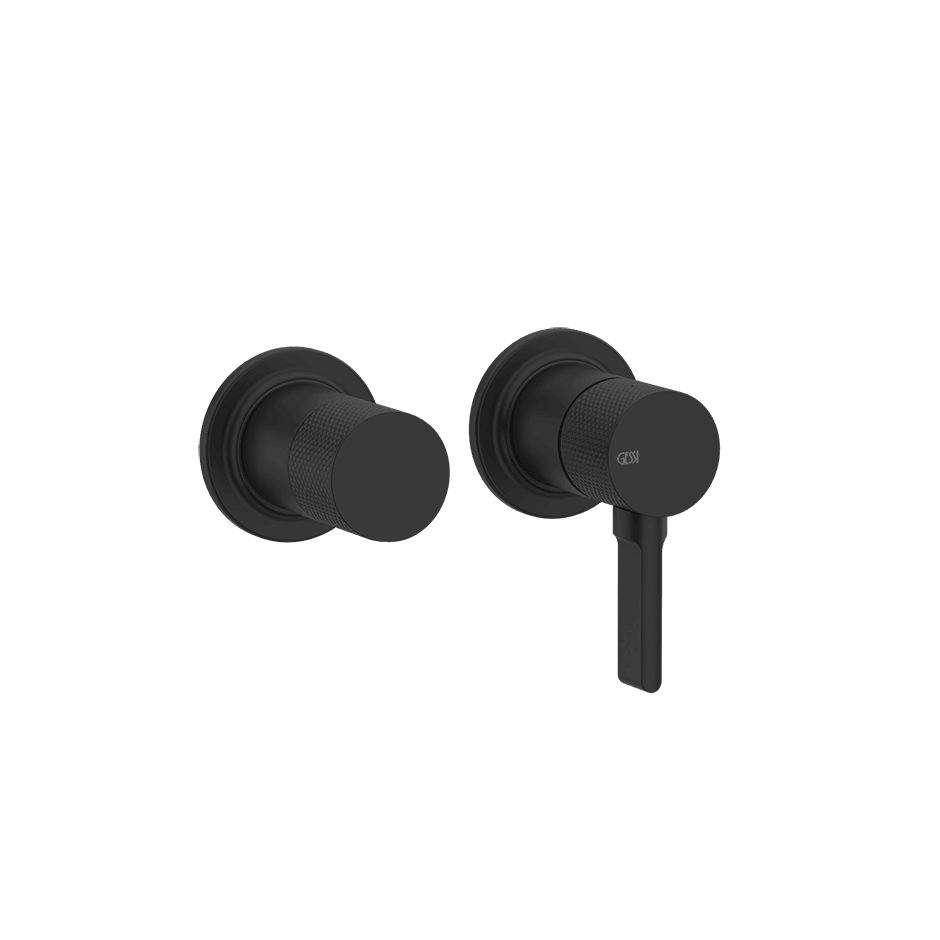 Gessi Shower Mixer 58077 in Matte Black