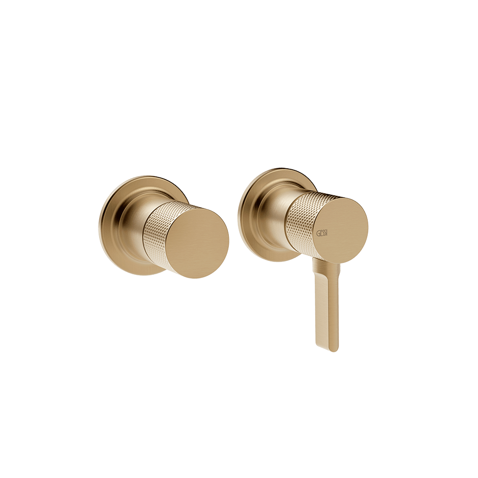 Gessi Shower Mixer 58077 in Warm Bronze Br. Pvd