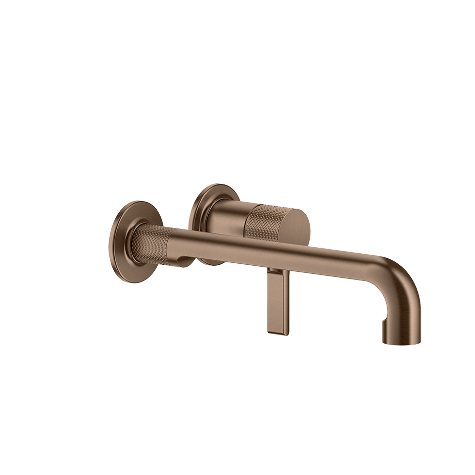 Gessi Washbasin Mixer 58089 in Copper Brushed Pvd