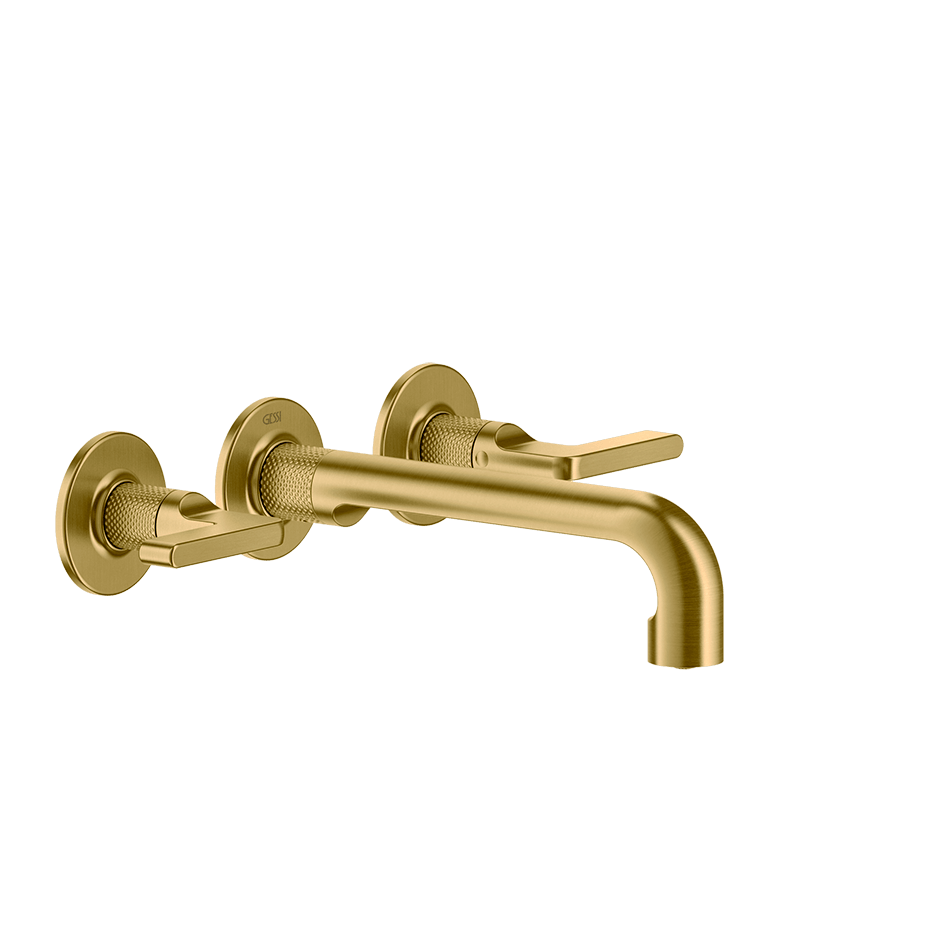 Gessi Washbasin Group 58090 in Gold Brushed Pvd