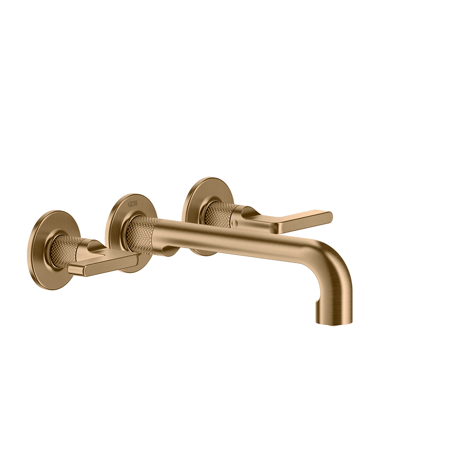 Gessi Washbasin Group 58090 in Warm Bronze Br. Pvd
