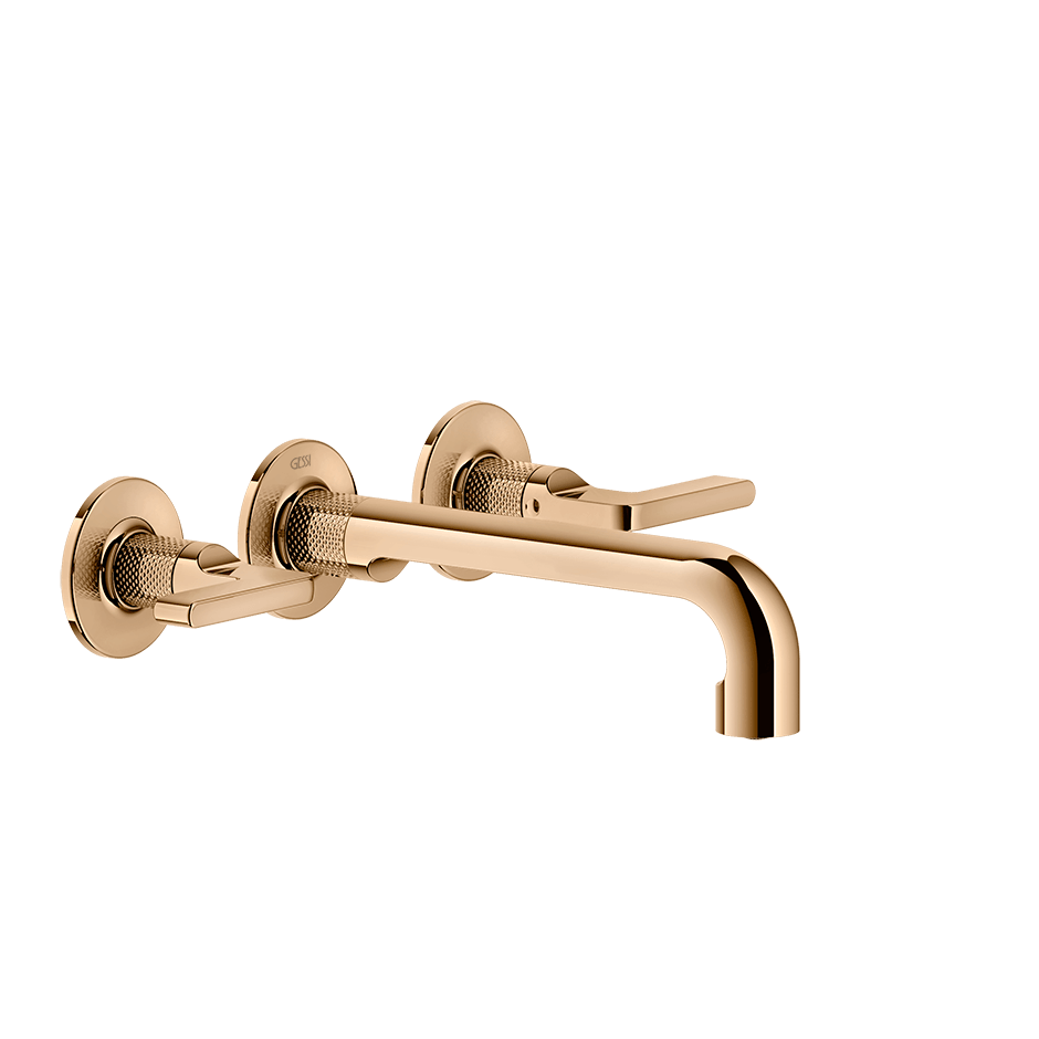 Gessi Washbasin Group 58090 in Warm Bronze Pvd