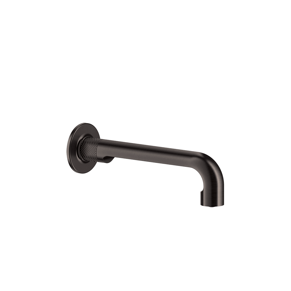 Gessi Basin Spout 58100 in Black Metal Br. Pvd