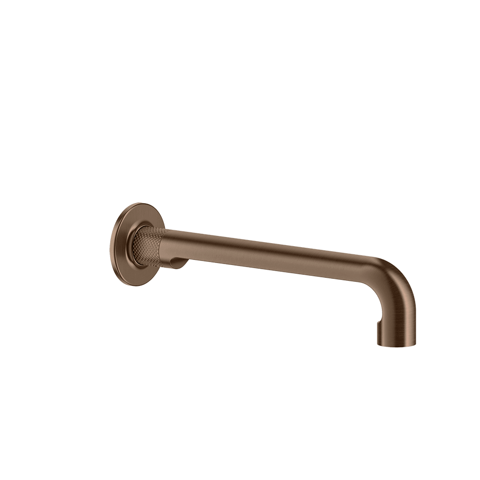 Gessi Basin Spout 58101 in Copper Brushed Pvd