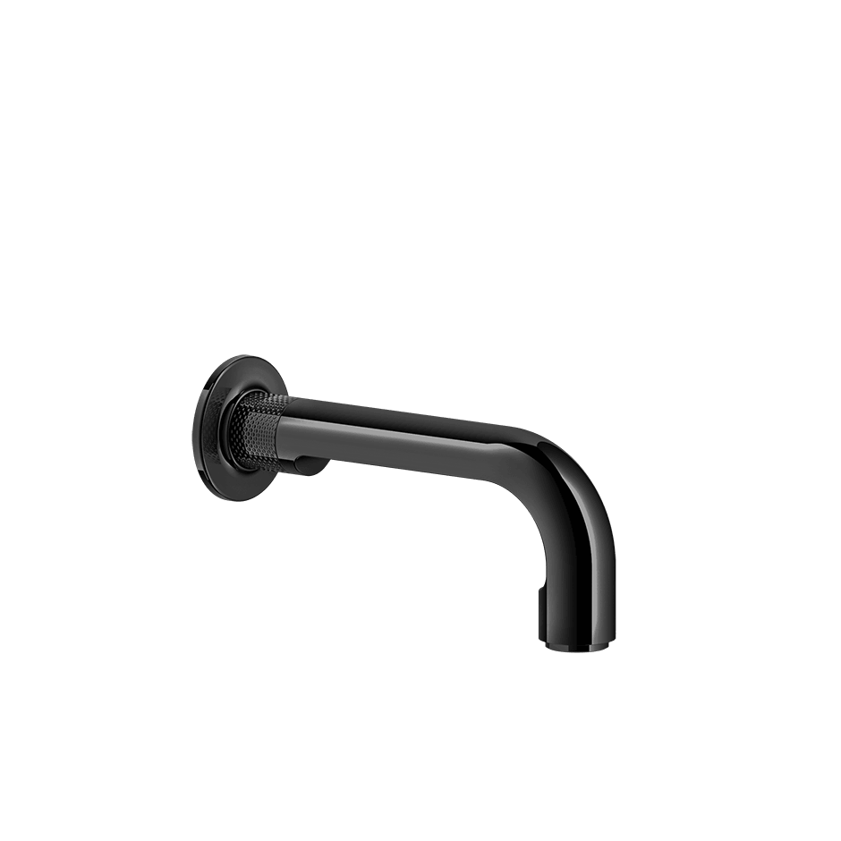 Gessi Bath Spout 58103 in Black Metal Pvd