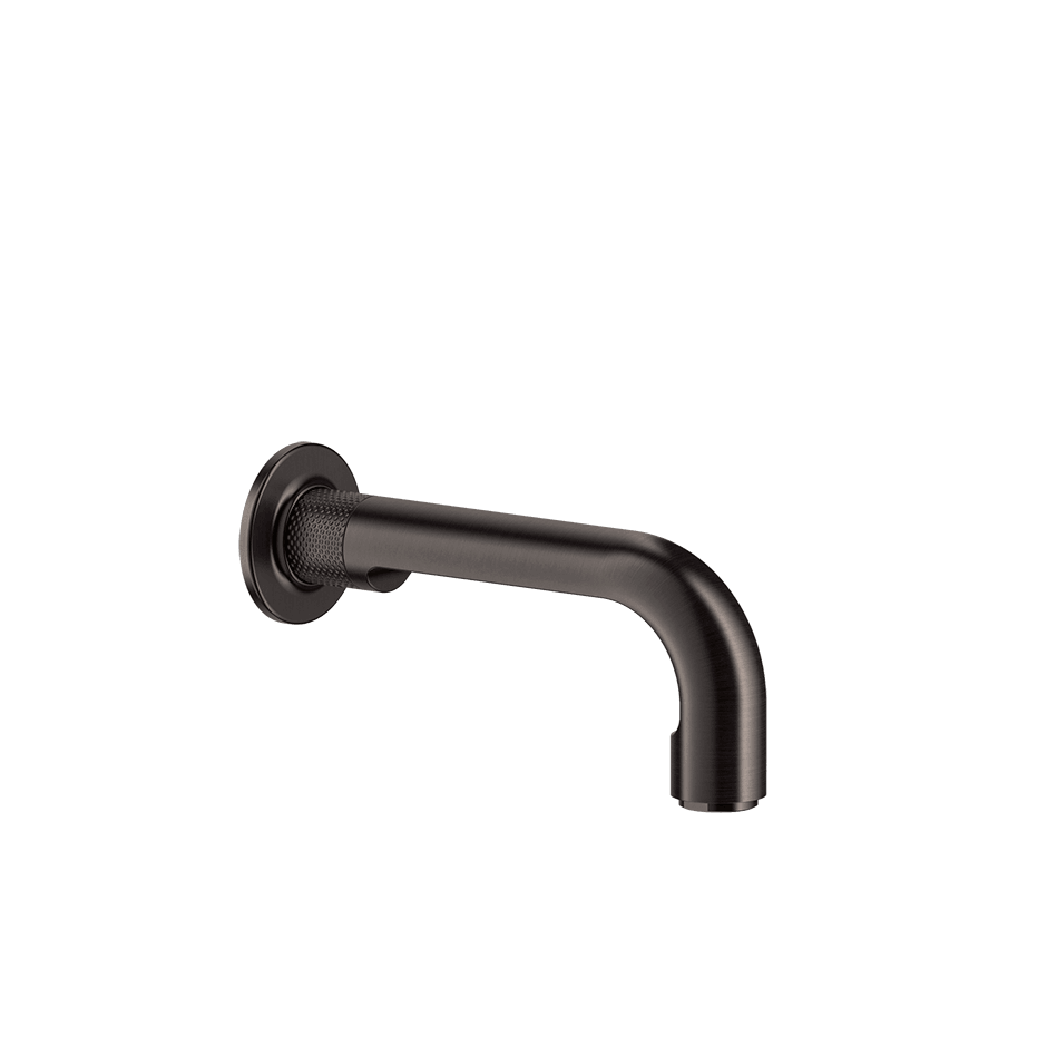 Gessi Bath Spout 58103 in Black Metal Br. Pvd