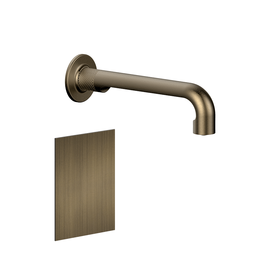 Gessi Electronic Mixer 58105 in Antique Brass