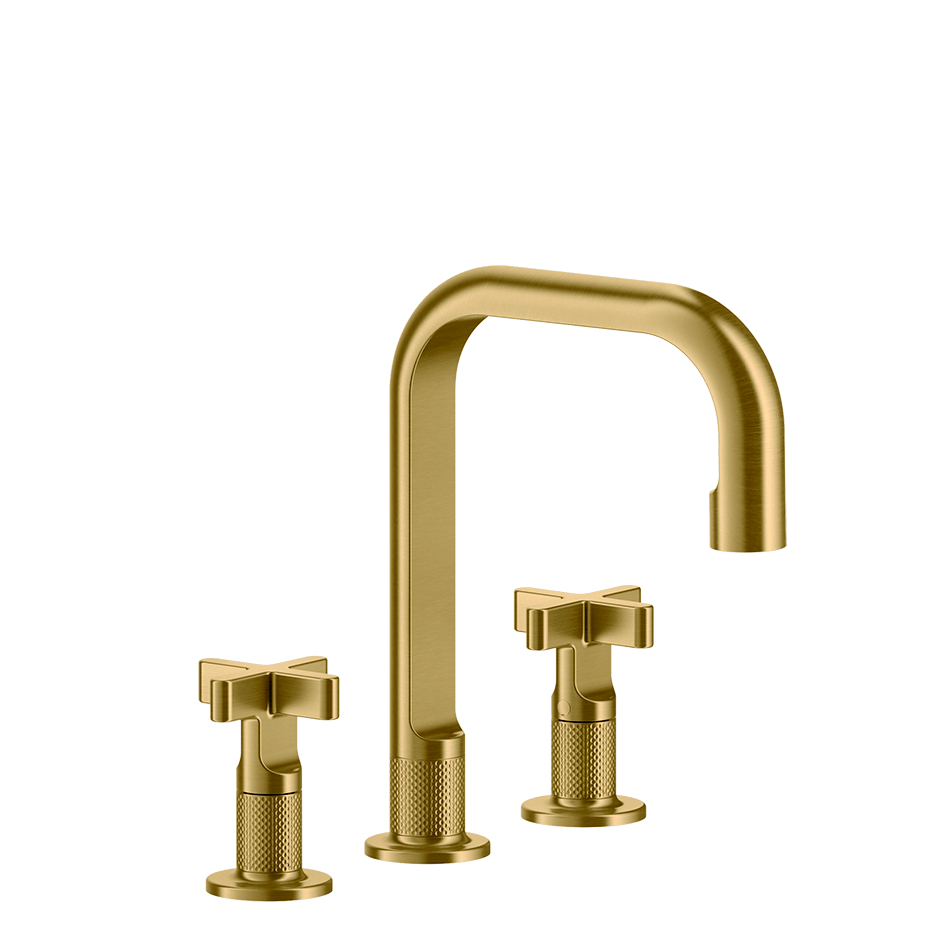 Gessi Washbasin Group 58113 in Gold Brushed Pvd
