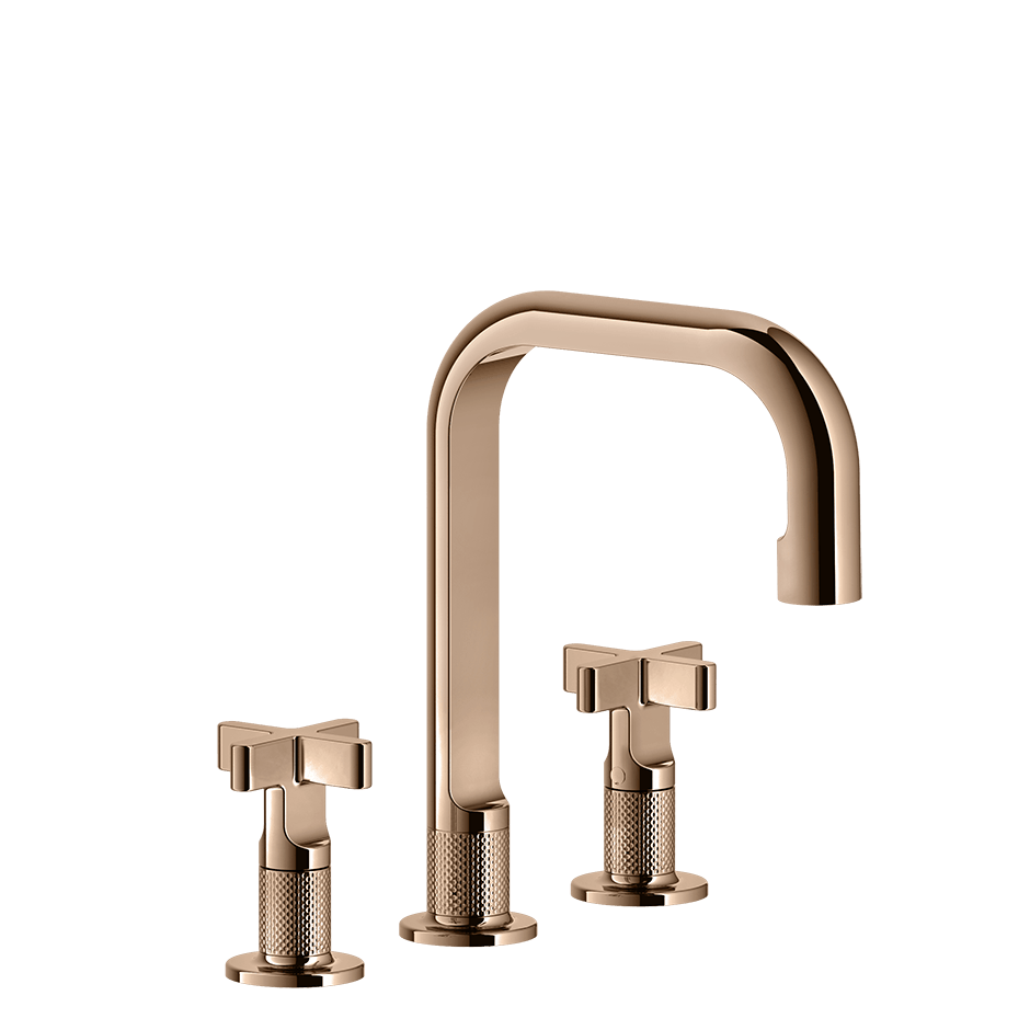 Gessi Washbasin Group 58114 in Copper Pvd