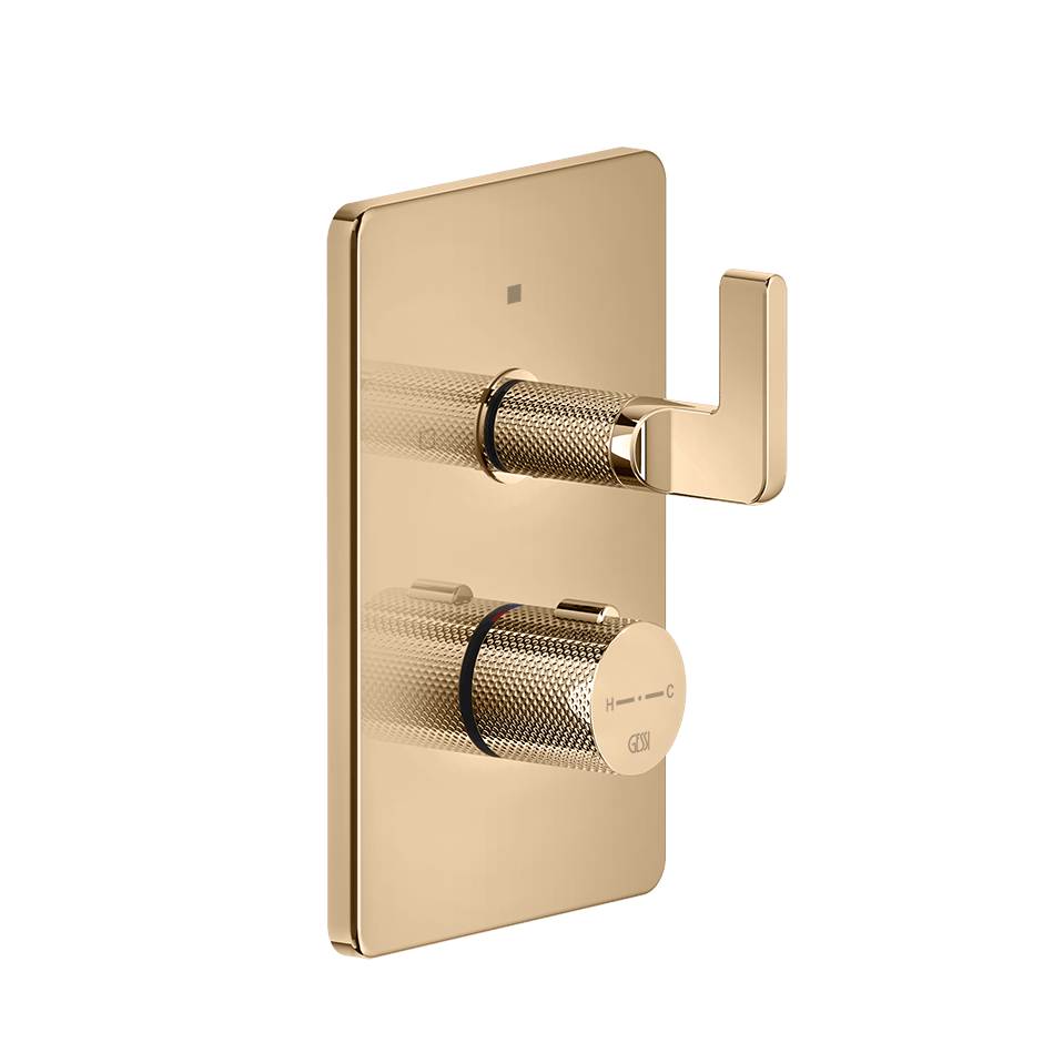 Gessi Shower Mixer 58134 in Warm Bronze Pvd
