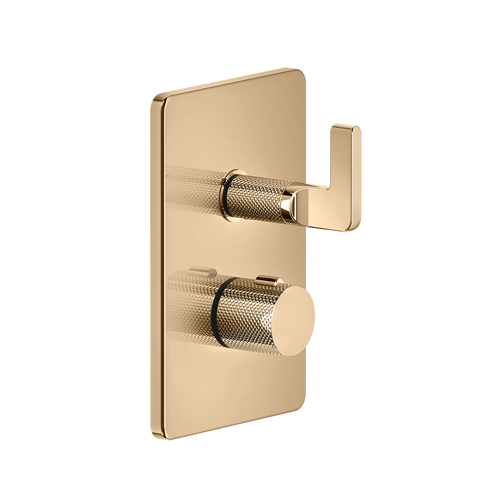Gessi Shower Mixer 58136 in Warm Bronze Pvd