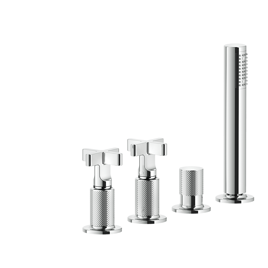 Gessi Bath Mixer 58143 in Chrome