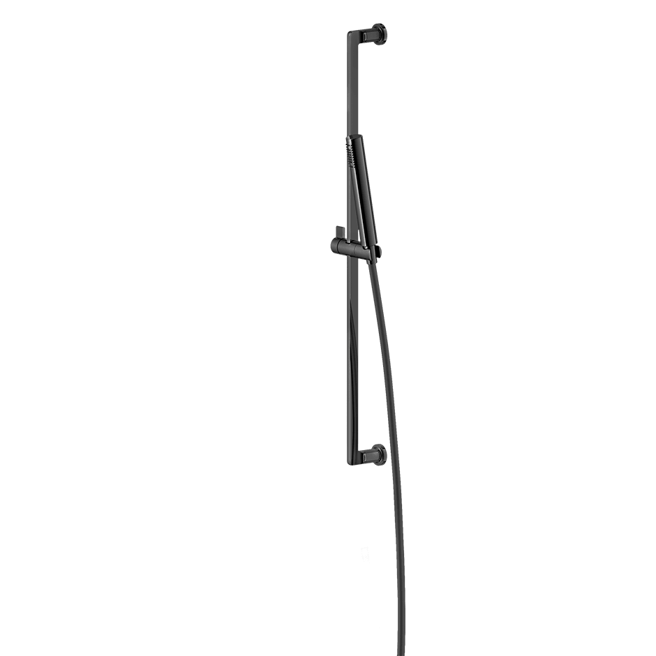 Gessi Sliding Rail 58145 in Black Metal Pvd
