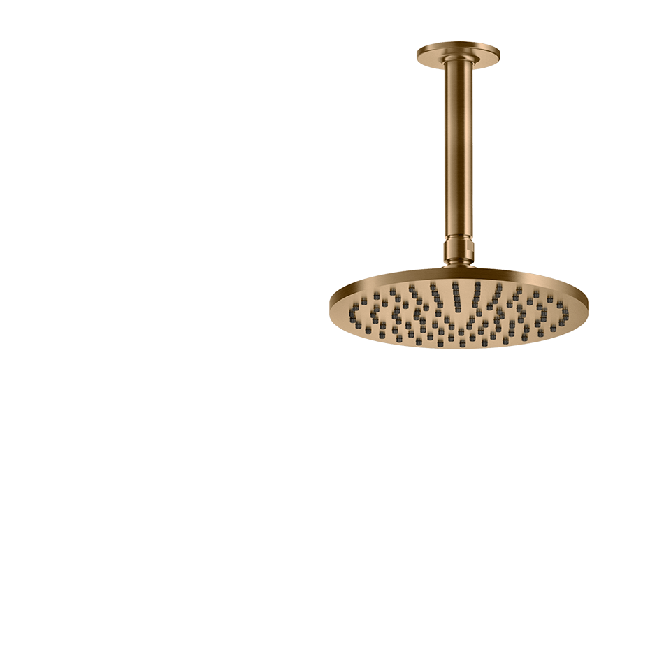 Gessi Showerhead 58150 in Warm Bronze Br. Pvd