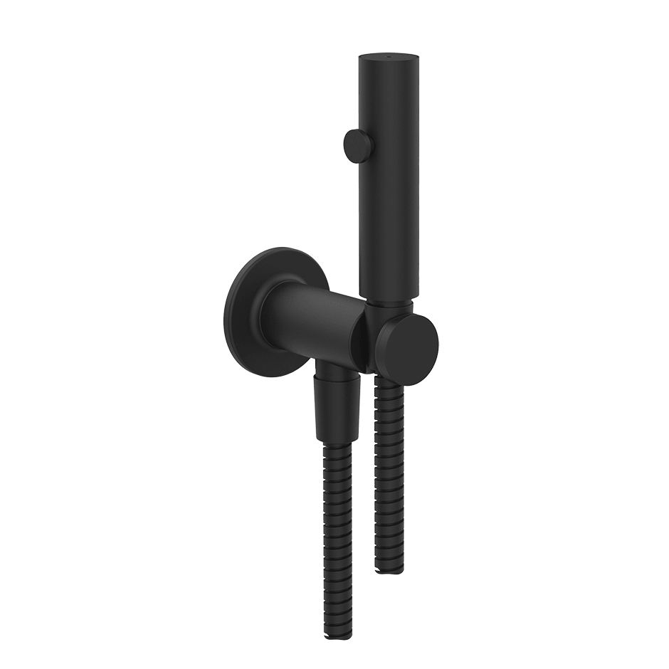 Gessi Hydrobrush 58151 in Matte Black