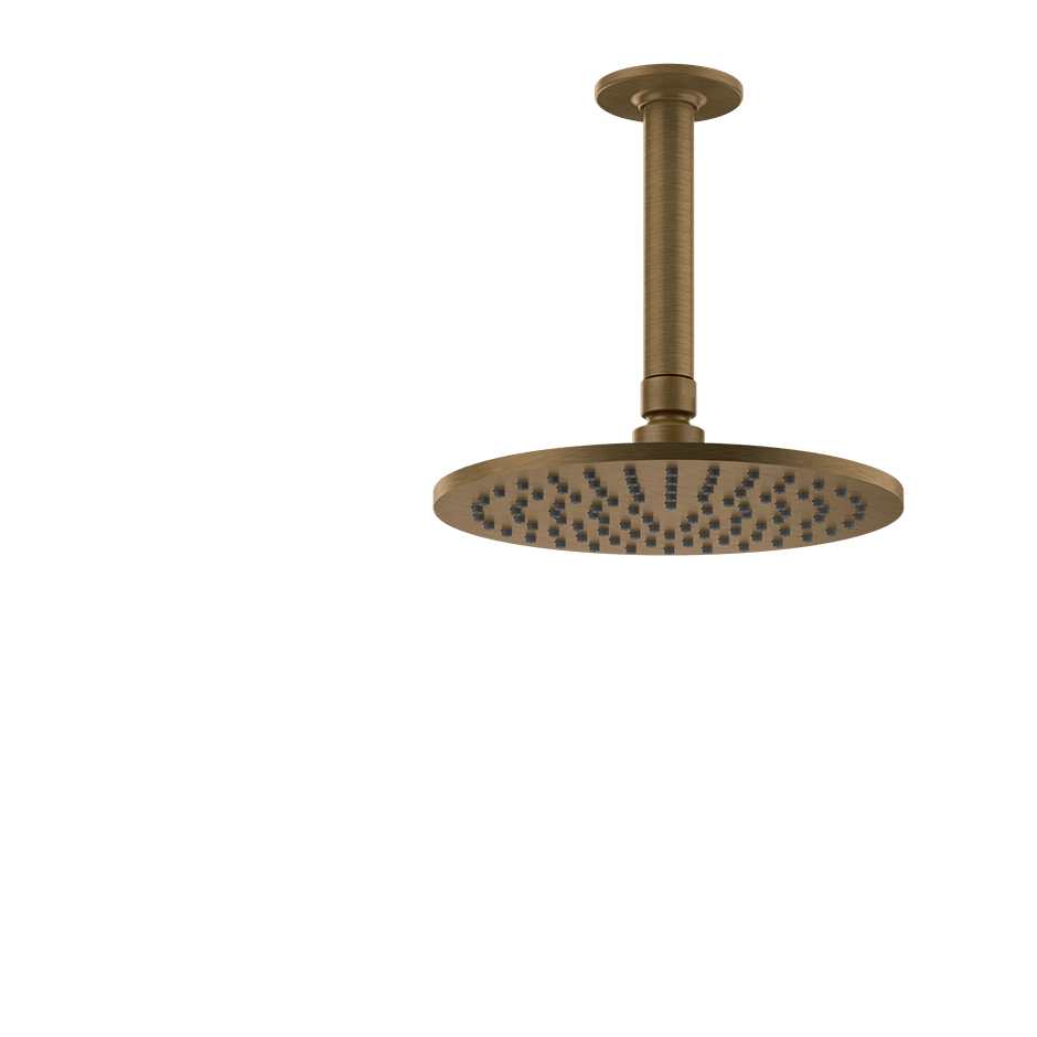 Gessi Showerhead 58152 in Antique Brass
