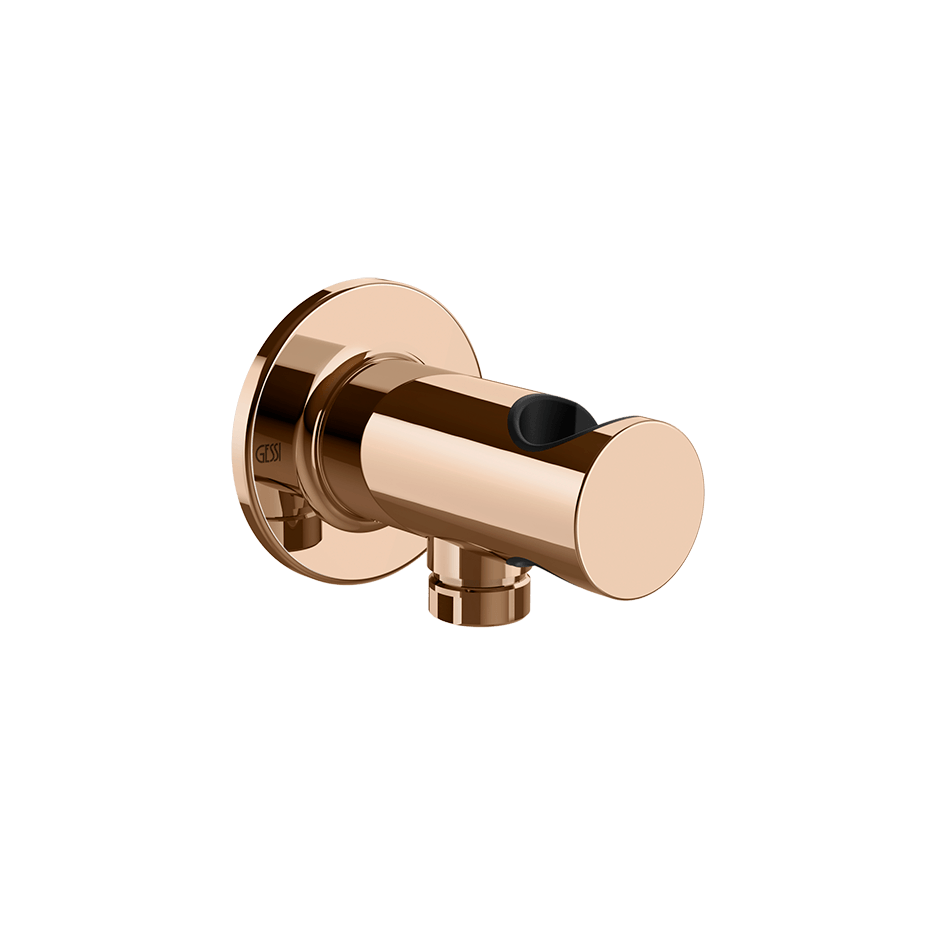 Gessi Handshower Hook 58161 in Copper Pvd
