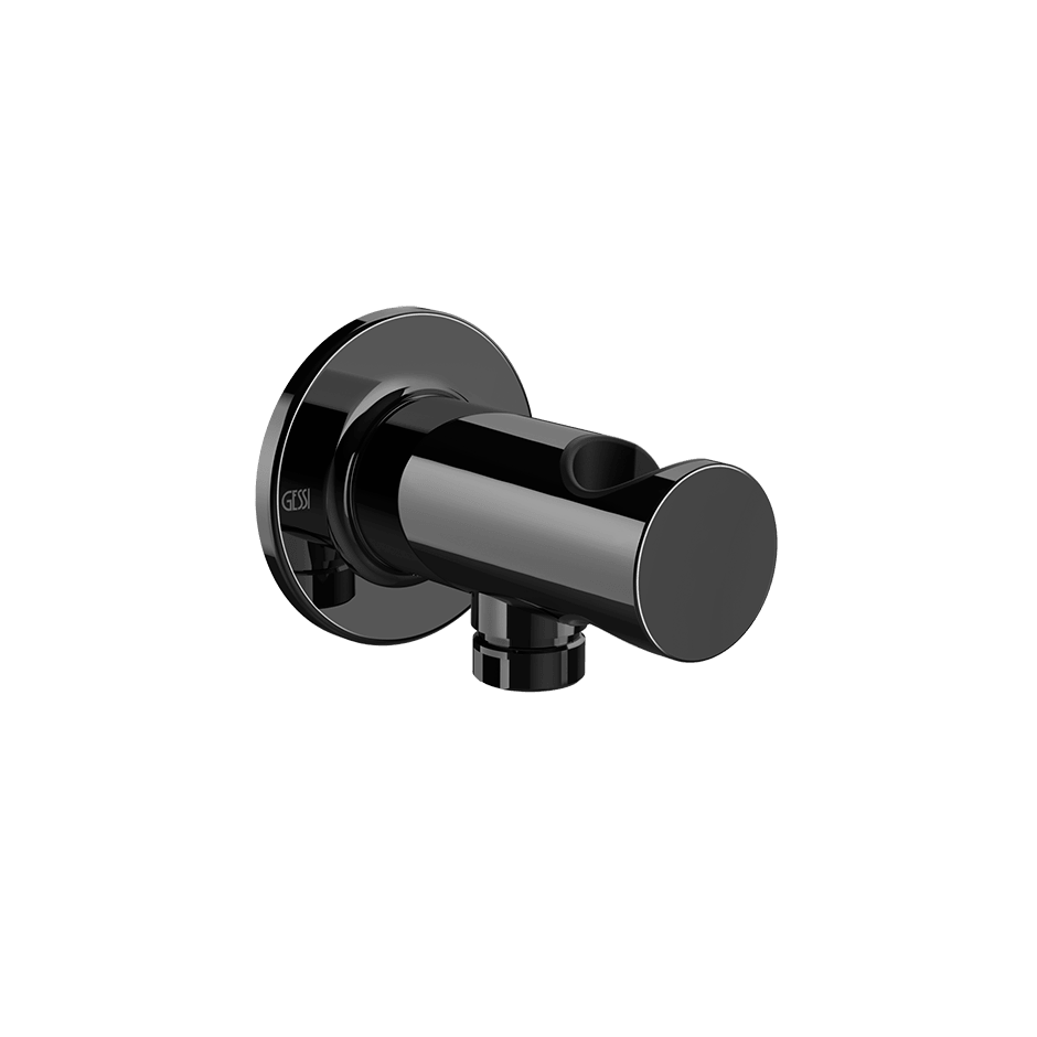 Gessi Handshower Hook 58161 in Black Metal Pvd