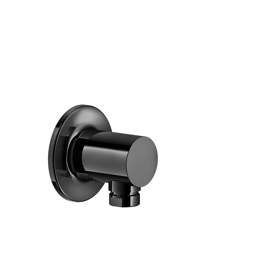 Gessi Water Outlet 58169 in Black Metal Pvd