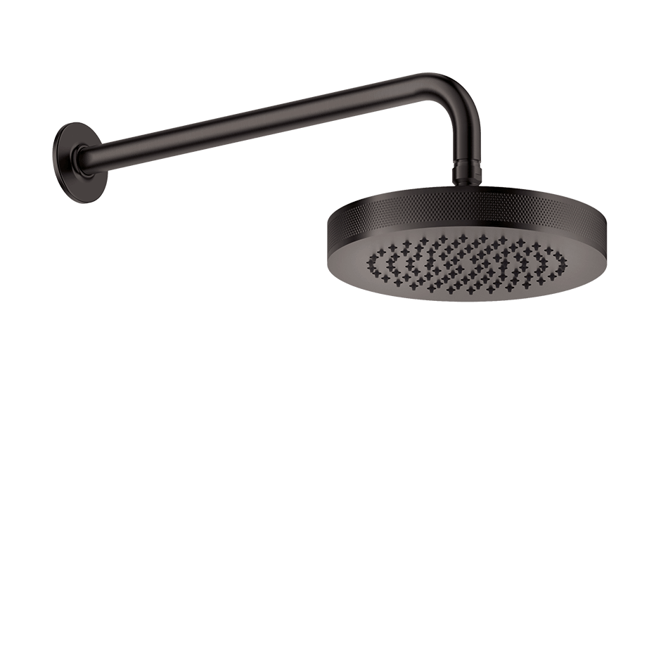 Gessi Showerhead 58185 in Black Metal Br. Pvd