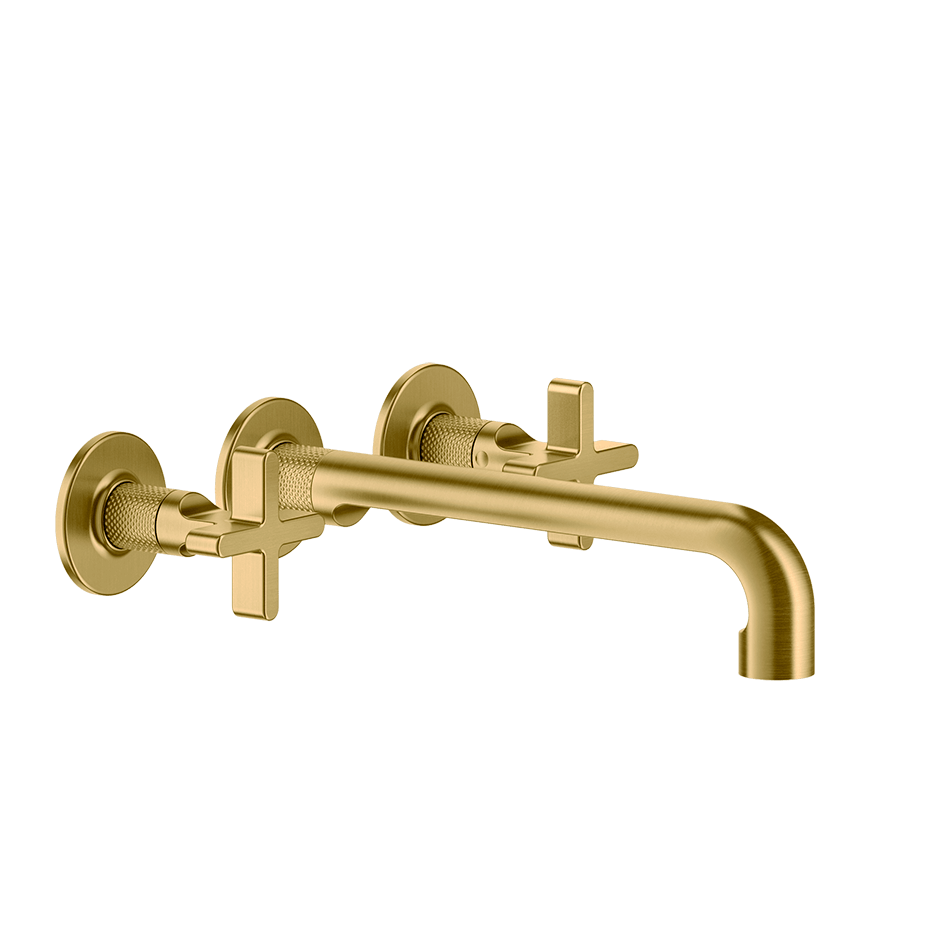 Gessi Washbasin Group 58192 in Gold Brushed Pvd